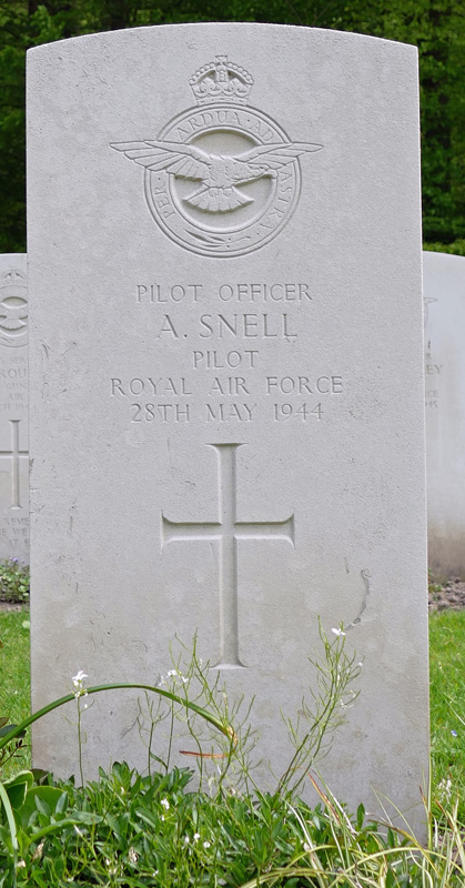 P/O Alan Snell<br /><br /><br />died on active duty - May 28th, 1944